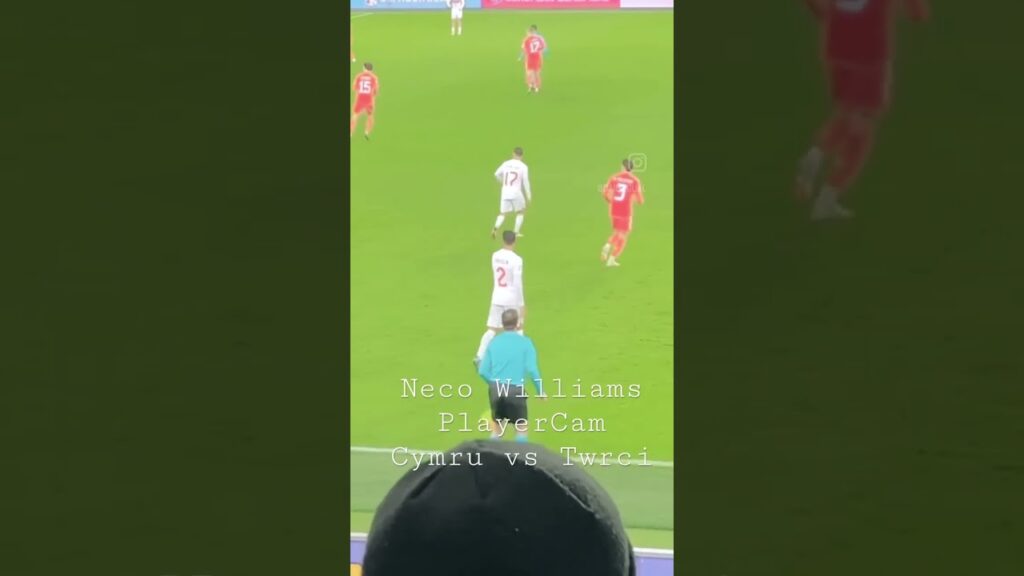Neco Williams #PlayerCam #Cymru v #Turkiye, #CardiffCity Stadium, Caerdydd