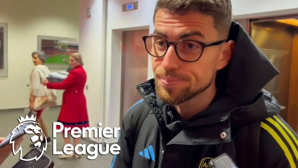 Jorginho praises Gabriel Martinelli's 'unbelievable' defensive effort | Premier League | NBC Sports