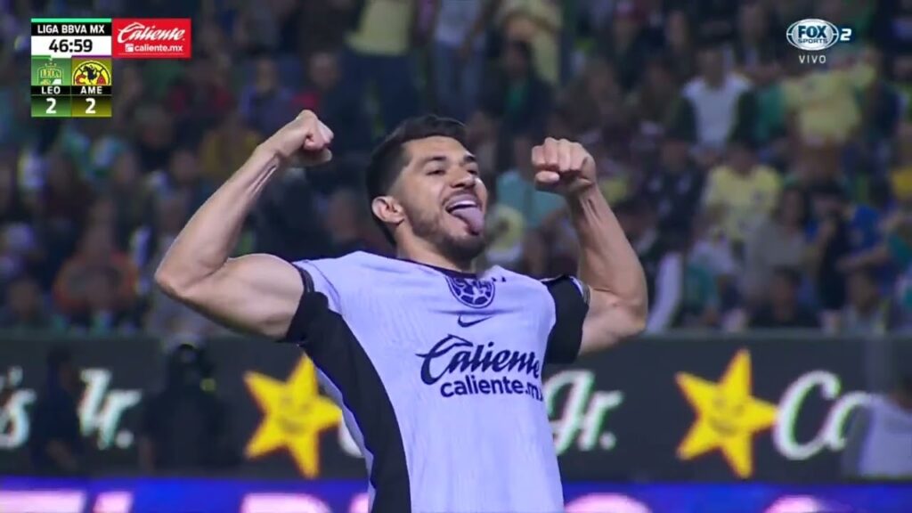 Gol de Henry Martín | León 2-2 América | Liga BBVA MX | Apertura 2023 -  Cuartos de Final IDA