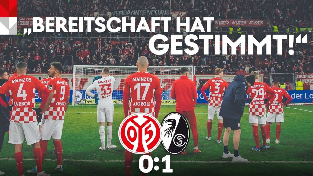 Bittere Niederlage gegen Freiburg | #M05SCF | #05ertv | Saison 23/24