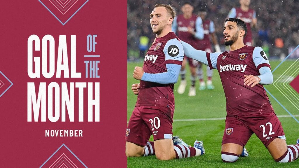 Kudus' Superb Scissor Kick, Powerful Bowen Strike & Cool Paqueta Finish | Goal Of The Month November