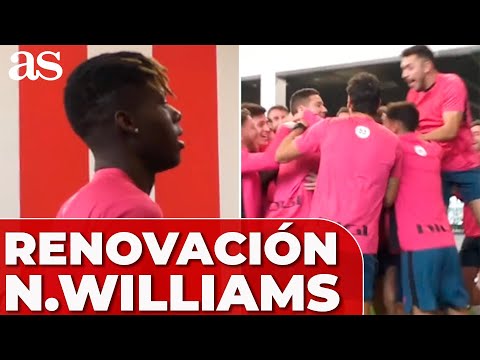 Así COMUNICÓ NICO WILLIAMS a sus COMPAÑEROS su RENOVACIÓN