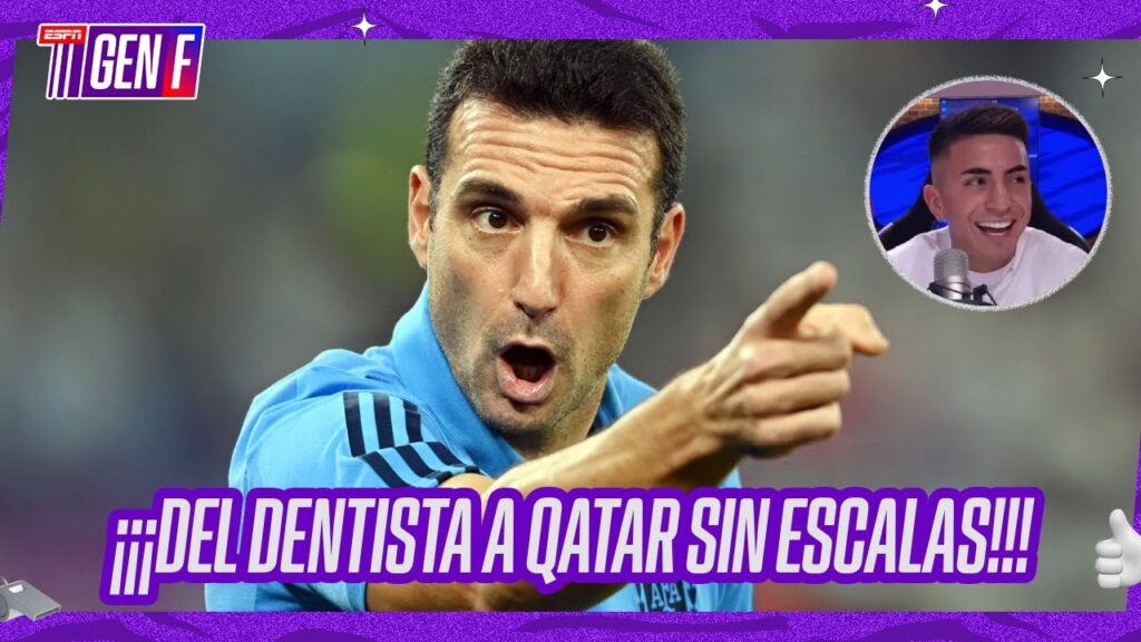 "CUANDO ME LLAMARON PARA EL MUNDIAL, ESTABA EN EL DENTISTA": Thiago Almada IMPERDIBLE en #GenF