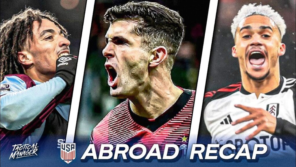 Pulisic SCORES a Golazo | Koleosho’s 1st EPL Goal | ARob in form! | USMNT Abroad Pulisic SCORES a Golazo | Koleosho’s 1st EPL Goal | ARob in form! | USMNT Abroad