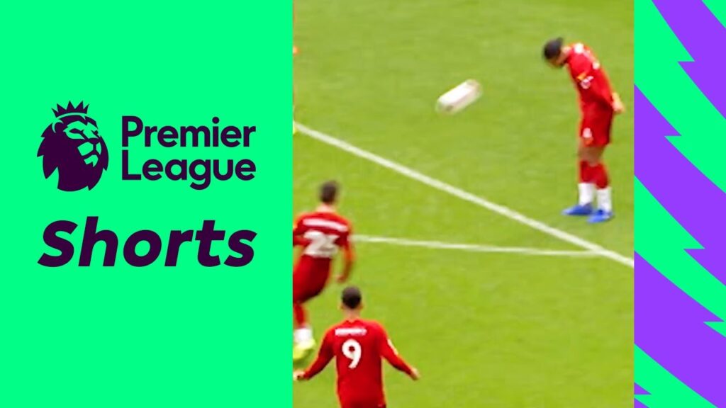 Virgil van Dijk shakes it off! #shorts Virgil van Dijk shakes it off! #shorts