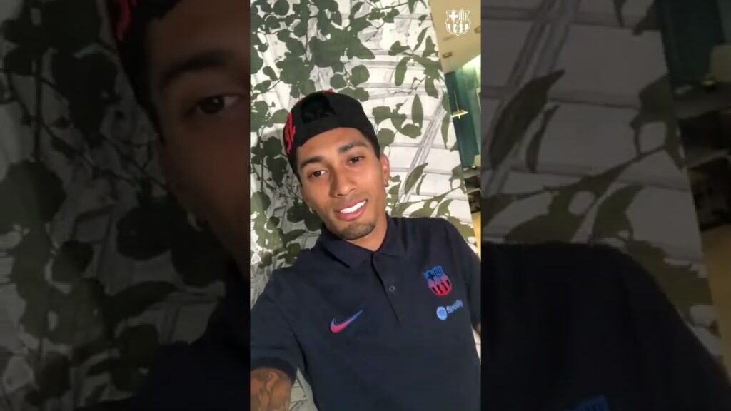 🚨 RAPHINHA'S FIRST WORDS