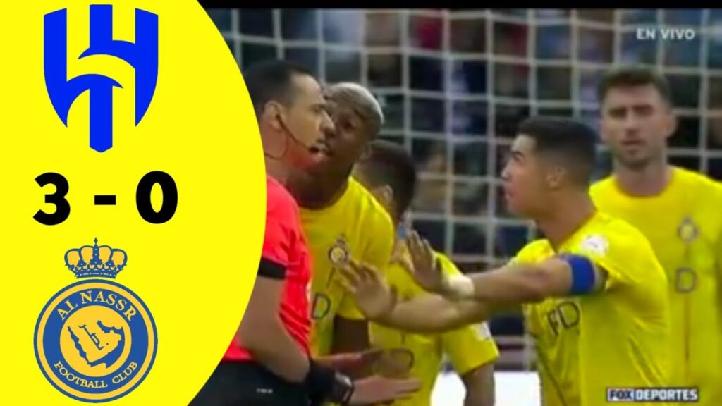 Al Nassr vs Al hilal 0-3