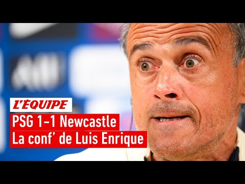 “Un scénario de film d’horreur” : Luis Enrique réagit au nul du PSG arraché face à Newcastle (1-1) "Un scénario de film d’horreur" : Luis Enrique réagit au nul du PSG arraché face à Newcastle (1-1)