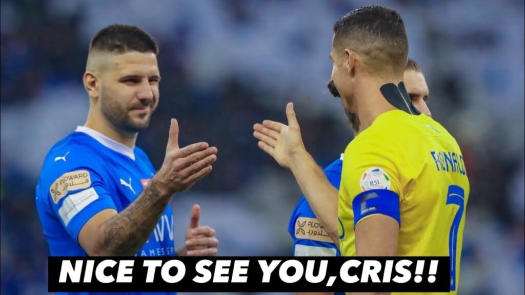 Cristiano Ronaldo vs Aleksandar Mitrović!!🇵🇹🇷🇸🤝