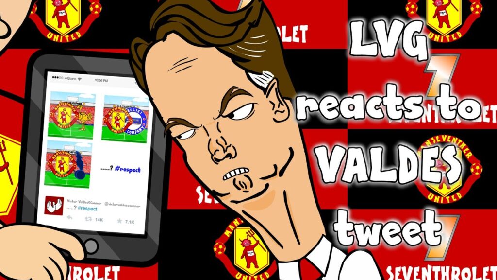 Louis Van Gaal REACTS to Valdes Tweet! (Parody Press conference Man Utd 15.7.2015) Louis Van Gaal REACTS to Valdes Tweet! (Parody Press conference Man Utd 15.7.2015)