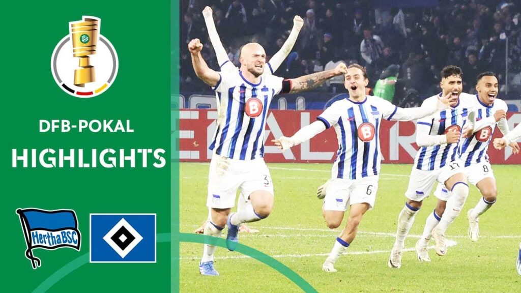 Hertha Wins On Penalties! | Hertha BSC vs. Hamburger SV 4-3 | Highlights | DFB-Pokal