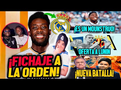 🚨 ¡FICHAJE de DAVIES a la ORDEN! | NUEVA BATALLA REAL MADRID-PSG | ENDRICK es un MONSTRUO ¡ROMPERA!