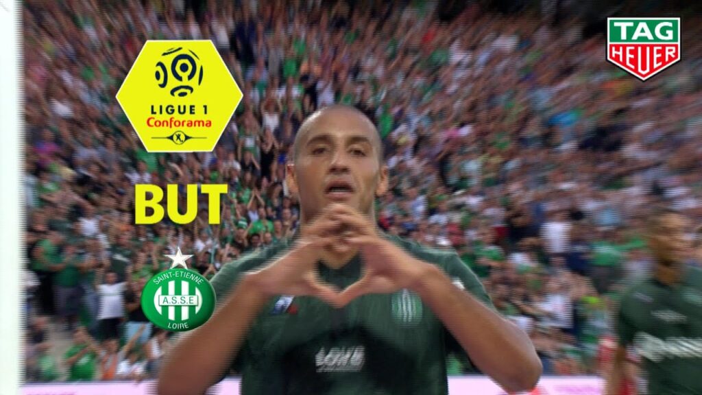 But Wahbi KHAZRI (45') / AS Saint-Etienne - EA Guingamp (2-1)  (ASSE-EAG) / 2018-19