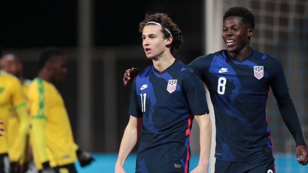 USMNT vs. Jamaica: Brenden Aaronson Goal - March 25, 2021