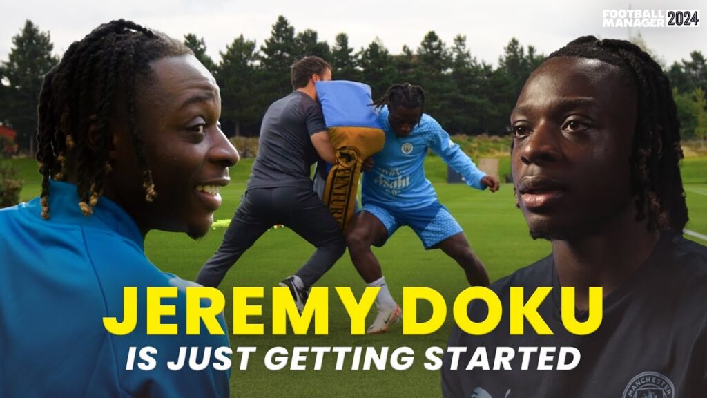 Wonderkid JEREMY DOKU is just getting started. Progress never stops...