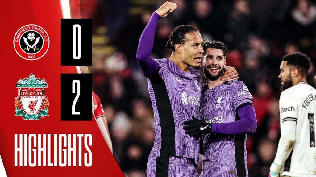 Van Dijk & Szoboszlai goals down Blades | Sheffield United 0-2 Liverpool | Premier League highlights