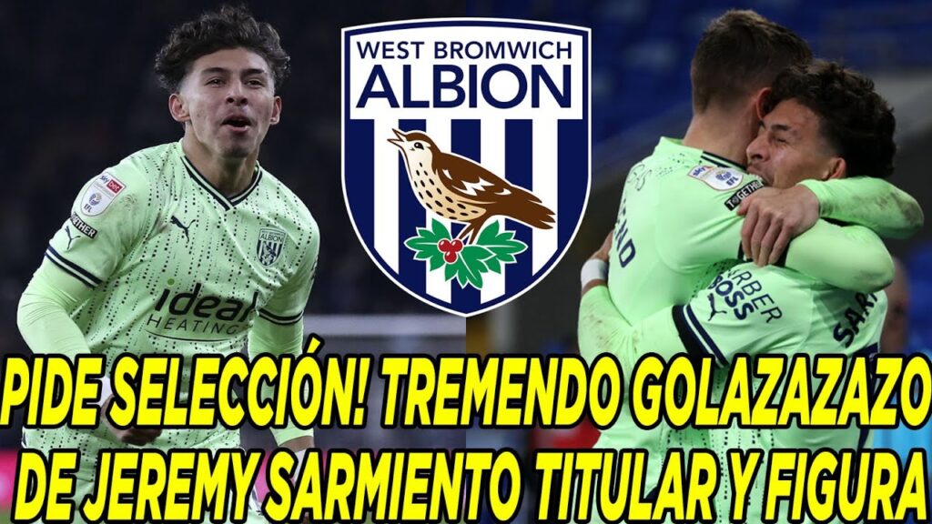 PIDE SELECCIÓN! TREMENDO GOLAZAZAZO DE JEREMY SARMIENTO TITULAR Y FIGURA
