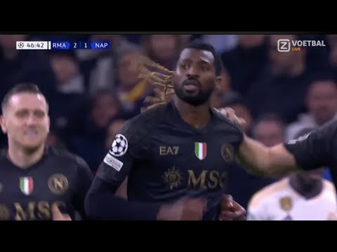 Zambo Anguissa Goal! |Real Madrid vs Napoli 2-2 | Highlights & Goals Today!!!
