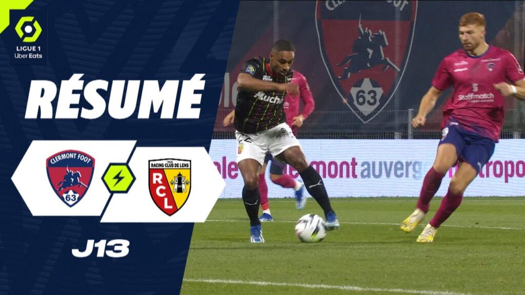 CLERMONT FOOT 63 – RC LENS (0 – 3) – Résumé – (CF63 – RCL) / 2023-2024 CLERMONT FOOT 63 - RC LENS (0 - 3) - Résumé - (CF63 - RCL) / 2023-2024