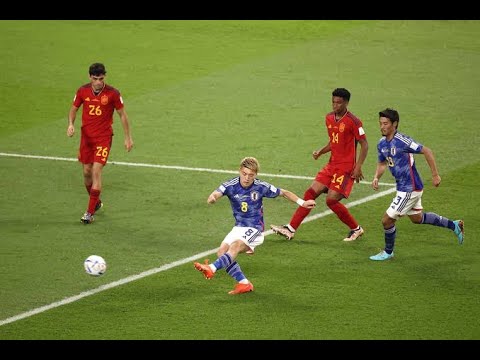 GOL ROKET RITSU DOAN MEMBUAT SAMURAI BIRU MENGGILA #shorts #ritsudoan #pialadunia2022 #jepang