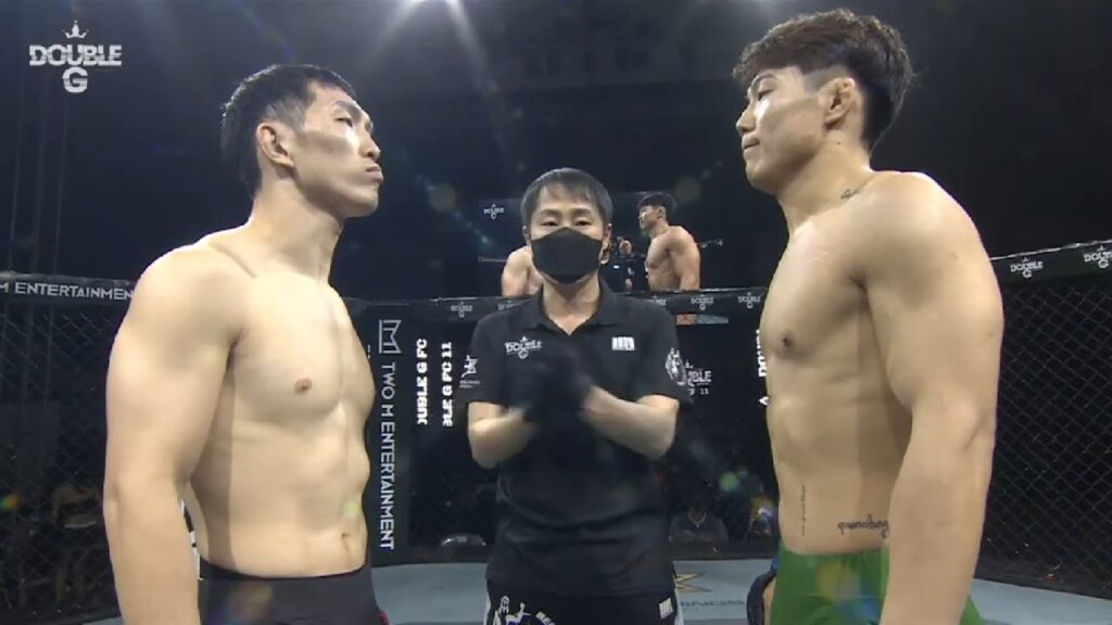 더블지FC11 김상원 문기범 잠정 페더급 챔피언전 [DOUBLEG FC 11] Kim Sang Won vs Moon Gi Bum