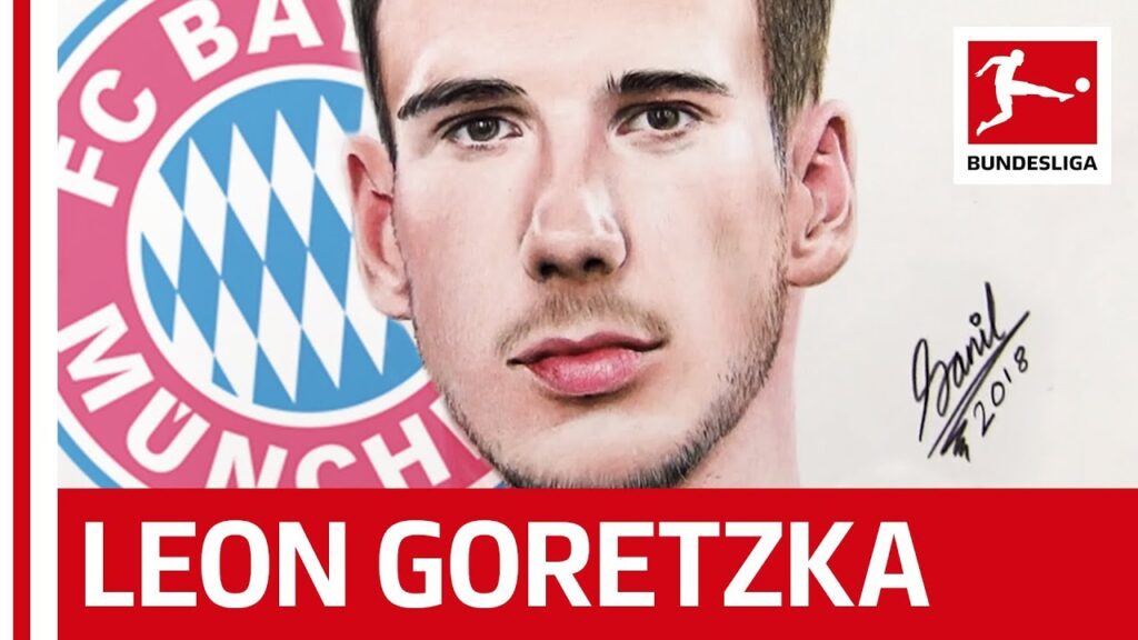 Leon Goretzka - Footballer Drawings