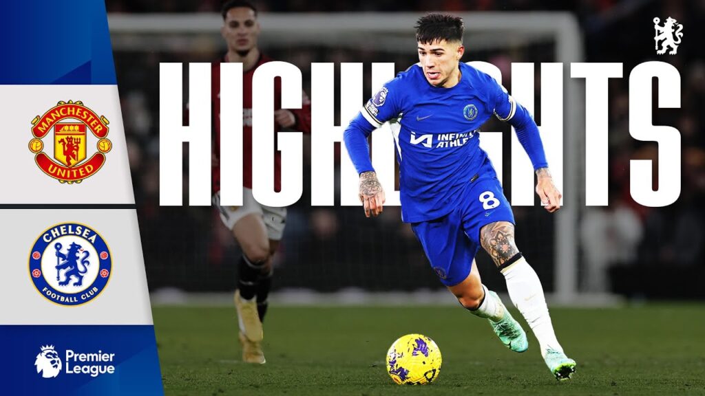 Man Utd 2-1 Chelsea | HIGHLIGHTS | Premier League 2023/24