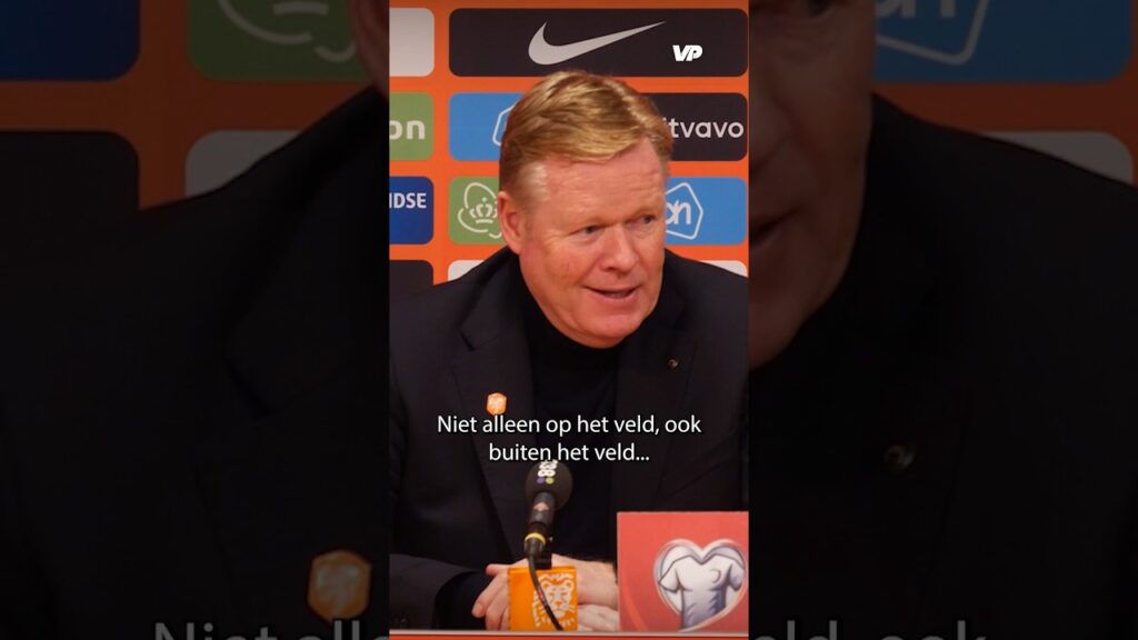 Koeman is lyrisch over Wout Weghorst 🧡 #oranje