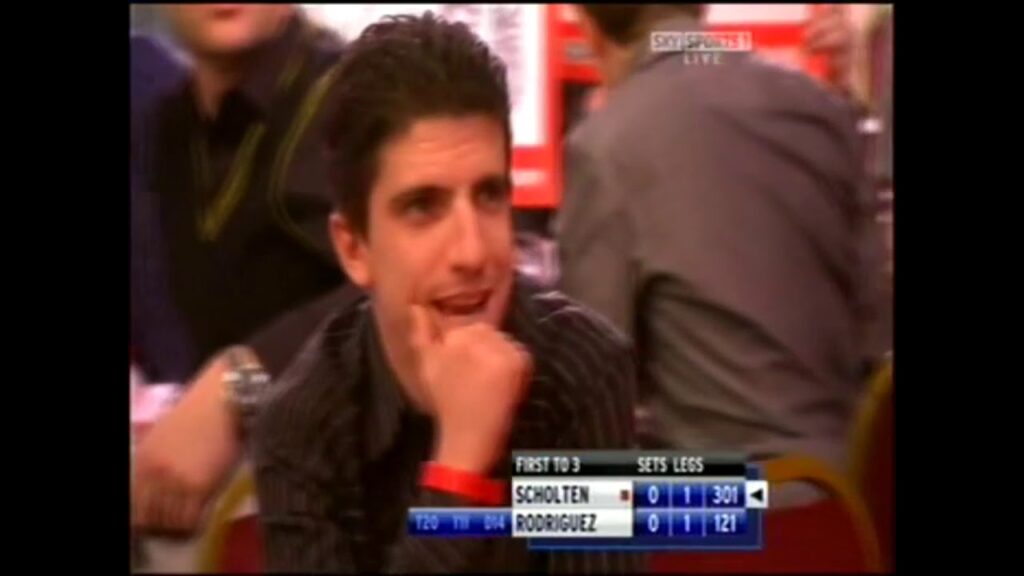 Carlos Rodriguez vs Roland Scholten - PDC World Darts Championships 2009