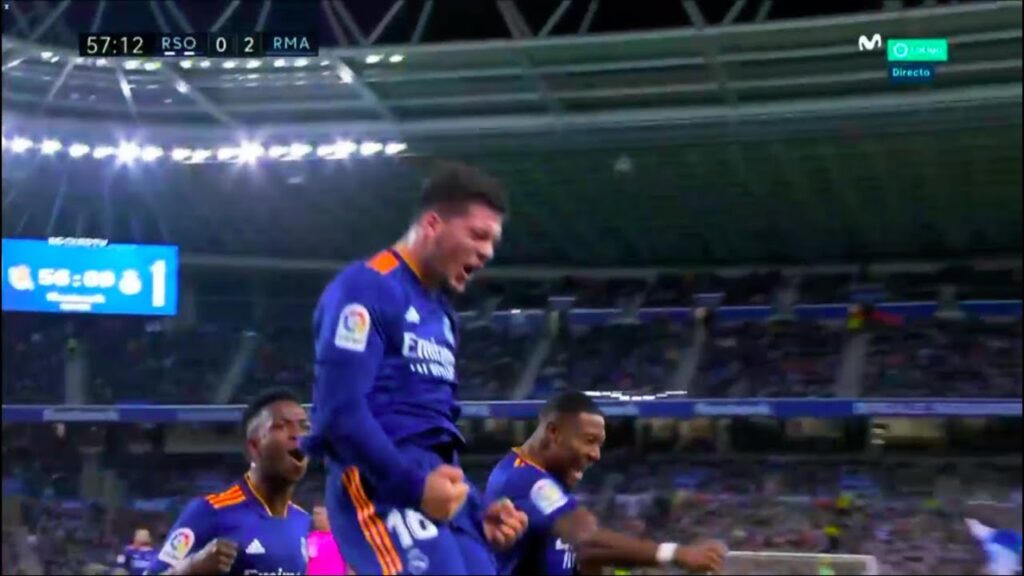 Luka Jovic vs Real Sociedad (05/12/2021) HD | MOTM 🔥