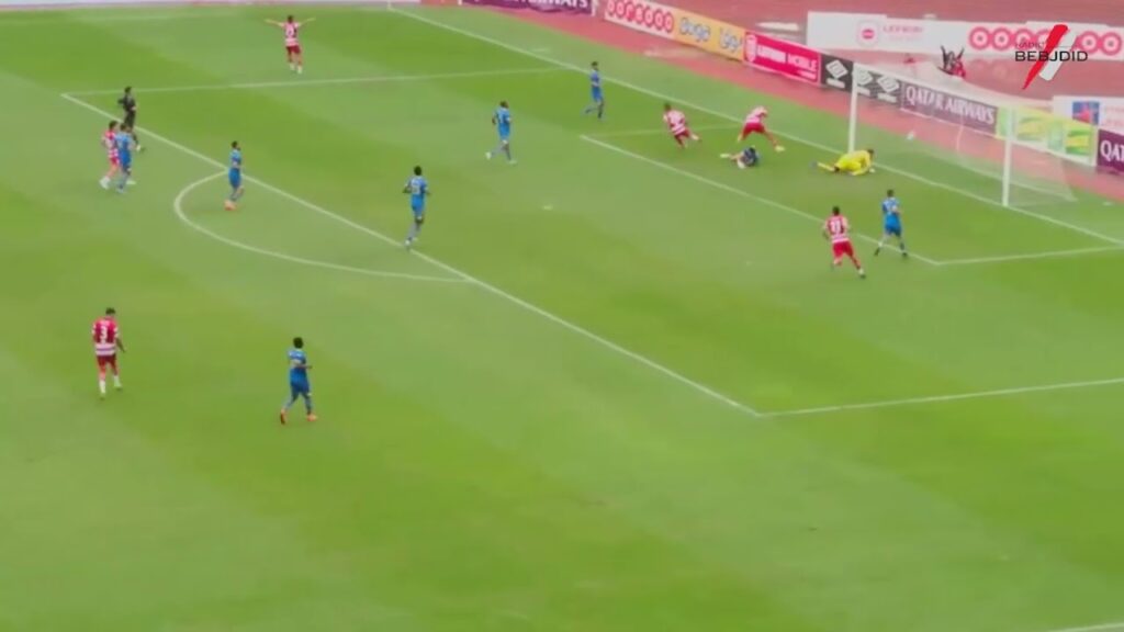 أهداف كل من حمدي العبيدي ولاري العزوني  بصناعة من نادر الغندري في مباراة الإفريقي والمتلوي