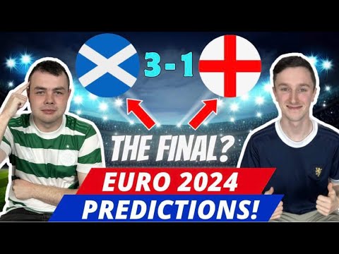 Scotland Fans PREDICTING EURO 2024!!! (Group Stage & Full Knockout Stage)