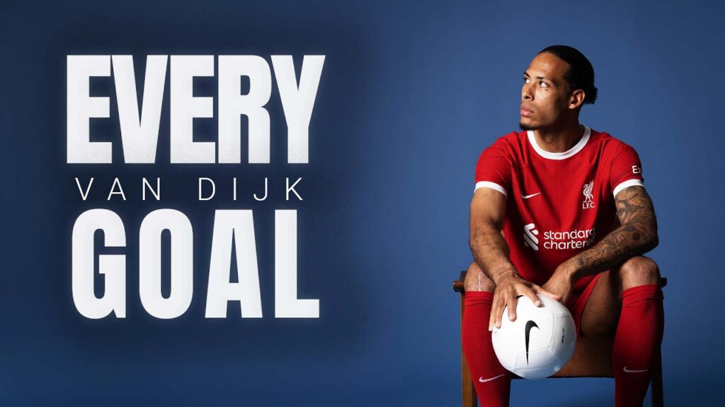 EVERY Virgil van Dijk Goal | Dramatic Everton Winner, Manchester United & More
