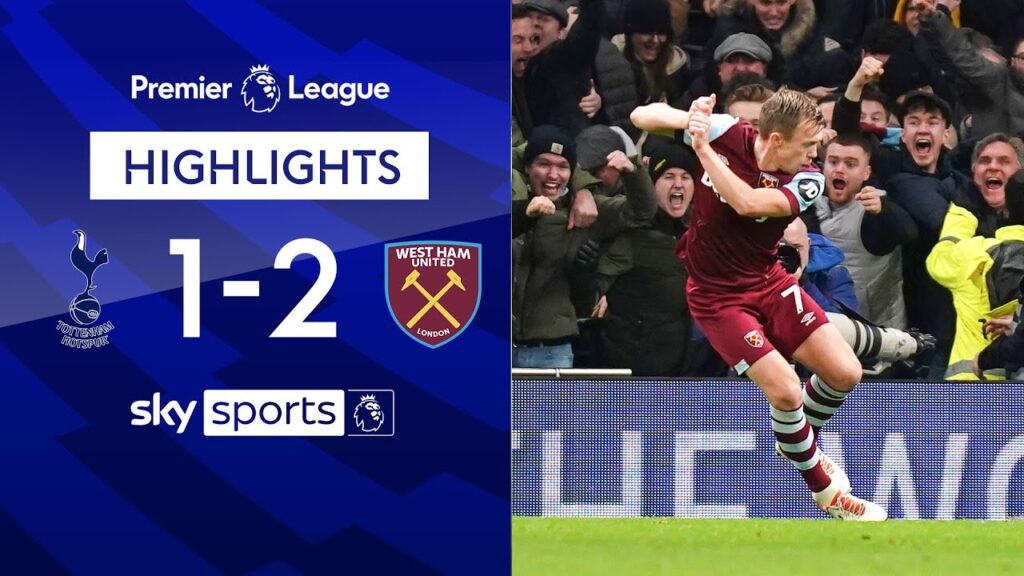 Ward-Prowse WINS London derby for the Hammers🏌️ | Tottenham 1-2 West Ham | Premier League Highlights