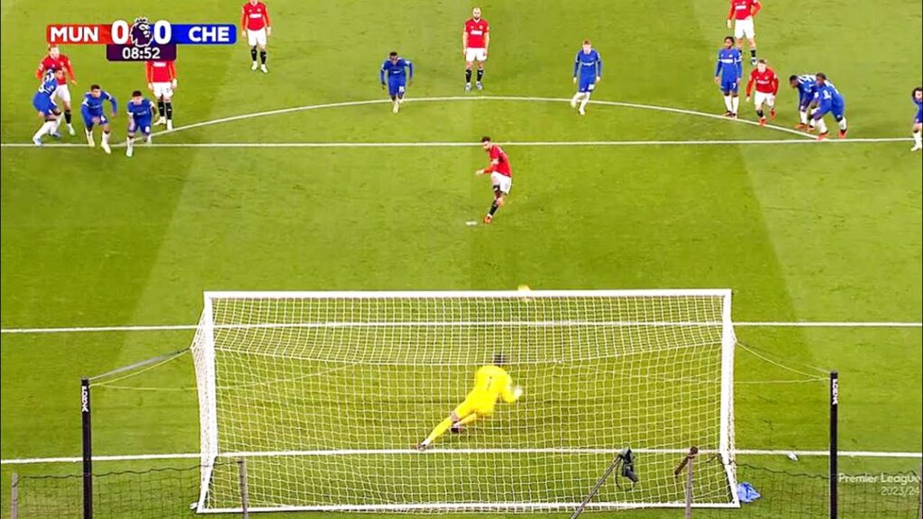 Robert Sanchez Penalty Save Against Manchester United.