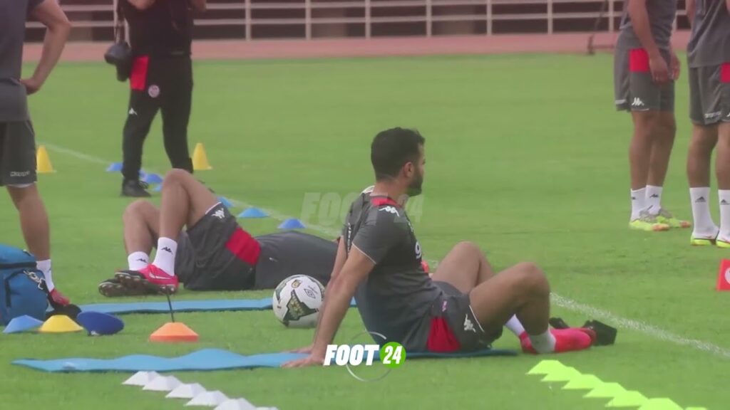 آخر حصة تدريبية للمنتخب التونسي قبل مواجهة مالي