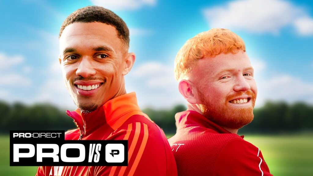 ULTIMATE FREE KICK CHALLENGE WITH TRENT ALEXANDER-ARNOLD 🔥🎯 | PRO VS PRO:DIRECT