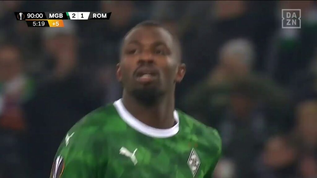 90+5': Thuram rettet ersten Gladbach-Sieg in der Europa League | DAZN