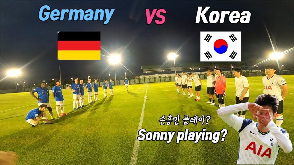 I tried Son Heung Min play against Germany