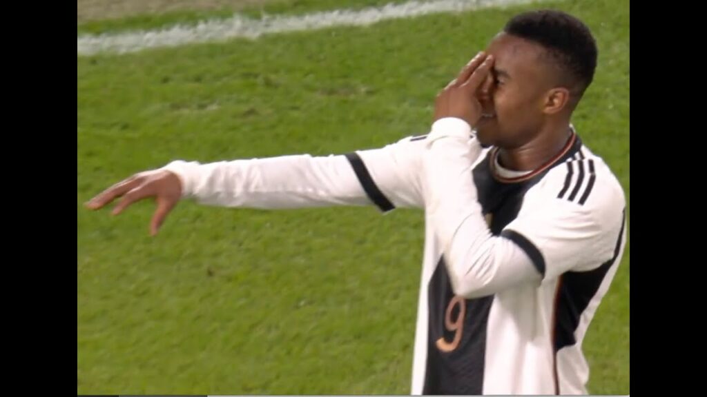 Youssoufa Moukoko | Every Touch | Germany U21 VS Estonia U21 (4-1)