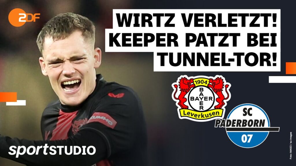 Bayer 04 Leverkusen – SC Paderborn | DFB-Pokal 2023/24, Achtelfinale | sportstudio
