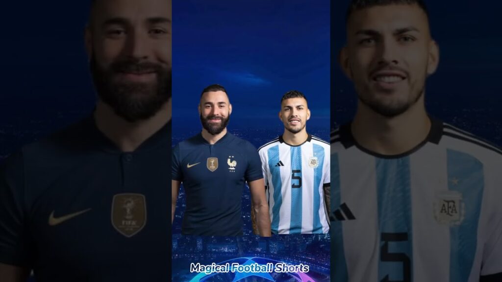 Benzema vs Argentina ( Messi, Dybala, Di Maria, Martinez)