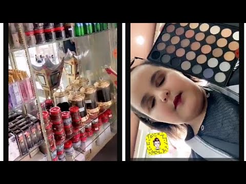 وعد العساف تاخذكم في جوله بلمكياج والعطور 😂
