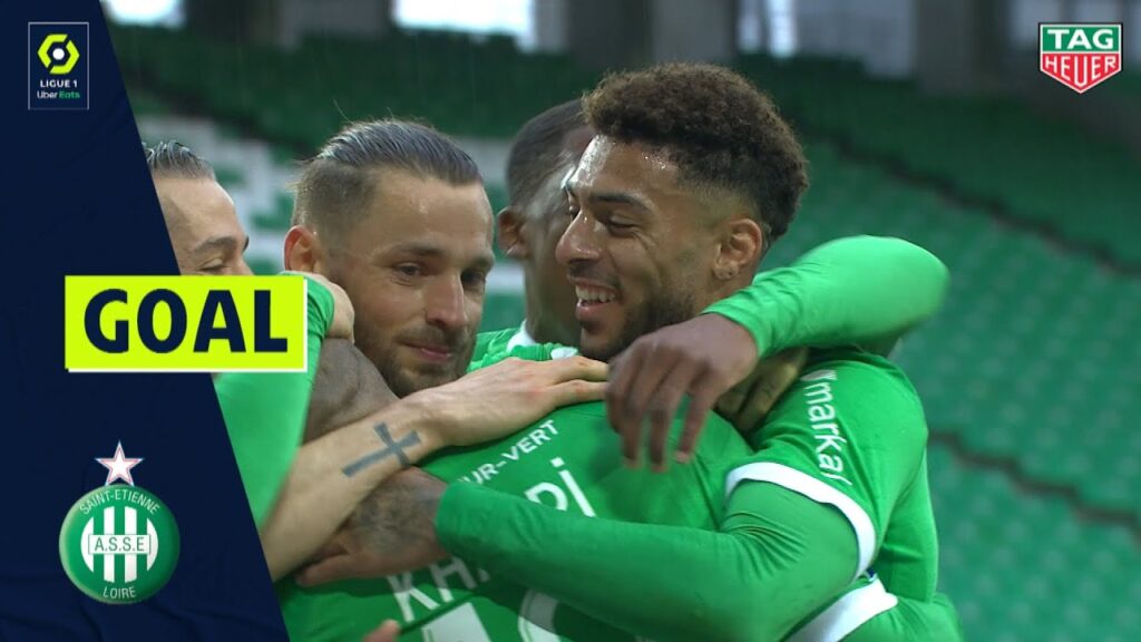 Goal Wahbi KHAZRI (72' pen - AS SAINT-ÉTIENNE) ASSE - GdB (4-1) 20/21