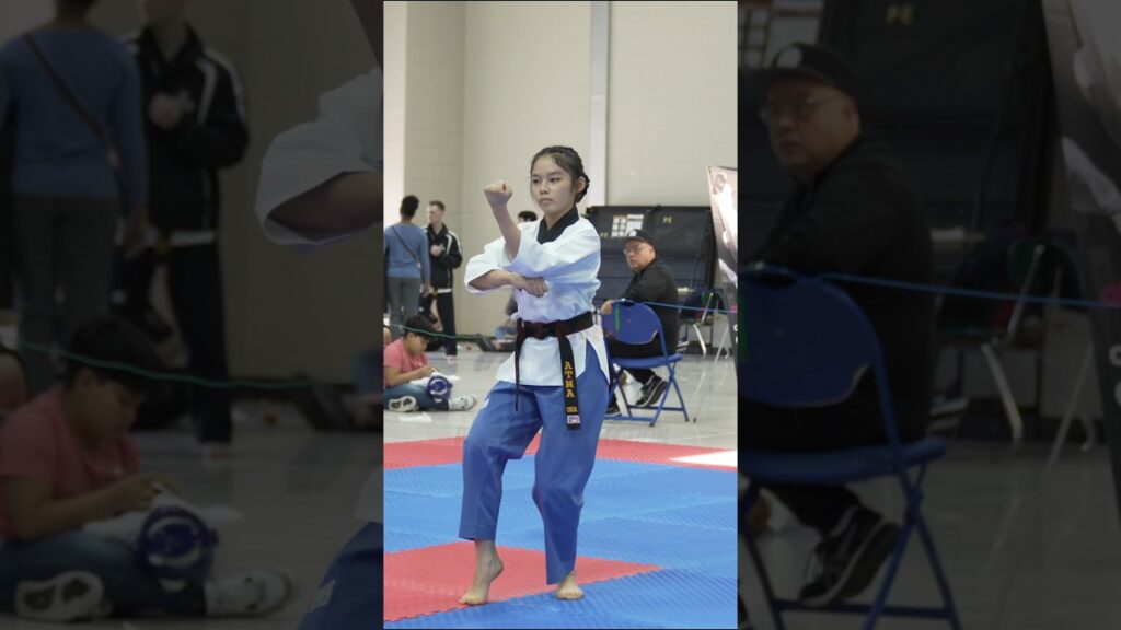 Taekwondo Taegeuk 7 Poomsae #taekwondo #shorts #poomsae