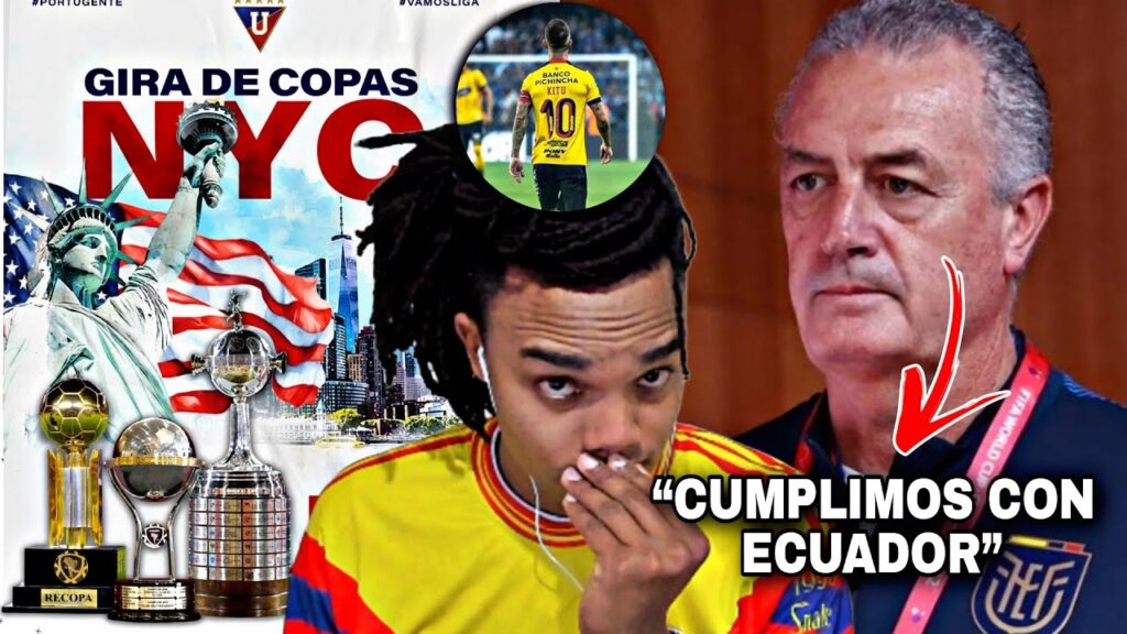 GUSTAVO ALFARO HABLA DE ECUADOR | LIGA DE QUITO DE GIRA | KITU DIAZ TE AMO