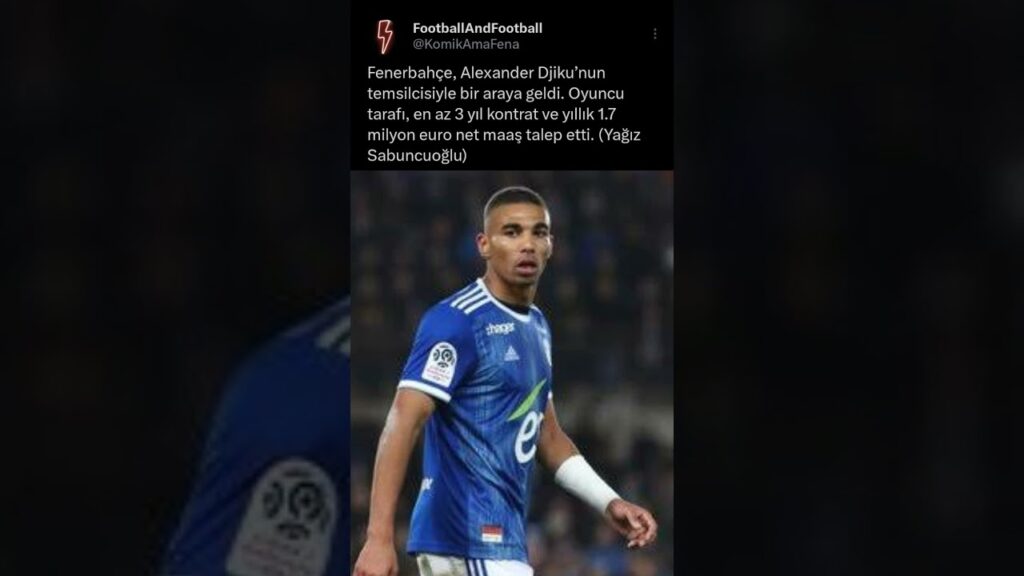 Fenerbahçe, Strasbourg’lu Alexander Djiku ile transfer olabilir #shorts #football Fenerbahçe, Strasbourg'lu Alexander Djiku ile transfer olabilir #shorts #football