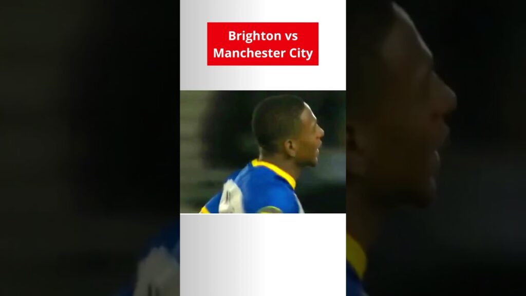 PERVIS casi te sale un GOLAZO, Brighton vs Man.City. #shorts