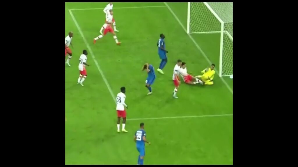 Nayef Aguerd’s Fabulous Blocked Shot vs FCSB #shorts Nayef Aguerd's Fabulous Blocked Shot vs FCSB #shorts