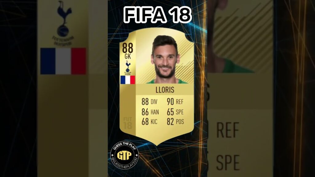 Hugo Lloris Fifa Evolution 2013-2023 #footballshorts #tottenham